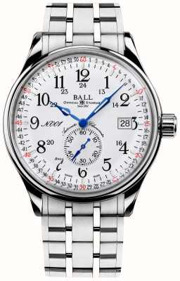 Ball Watch Company Standard della ferrovia 130 anni capotreno NM3888D-S4CJ-WH