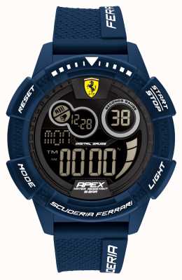 Scuderia Ferrari Apex (no scatola originale) cinturino in silicone blu superveloce 0830858