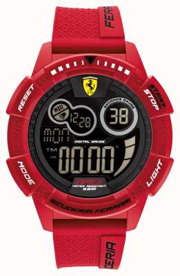 Scuderia Ferrari Cinturino in silicone rosso superveloce Apex 0830857