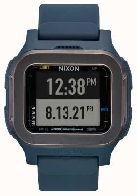 Nixon Spedizione Regulus | orologio con cassa e cinturino blu navy A1324-307-00