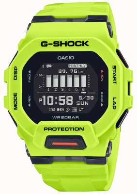 Casio Orologio digitale g-shock g-squad al quarzo verde lime GBD-200-9ER