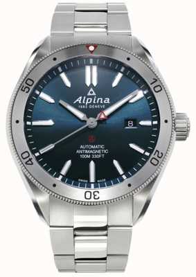 Alpina Orologio automatico Alpiner 4 quadrante blu | bracciale in acciaio inossidabile AL-525NS5AQ6B