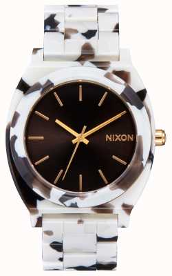 Nixon unisex | cronometro | tartaruga bianca | quadrante nero | acetato A327-2882-00