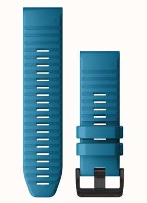 Garmin Solo cinturino per orologio Quickfit 26, silicone blu cirro 010-12864-21