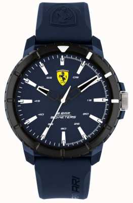 Scuderia Ferrari Forza evo | quadrante blu | cinturino in caucciù blu 0830904