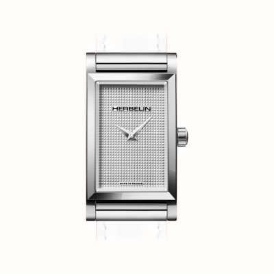 Herbelin Cassa dell'orologio Antarès - quadrante argento testurizzato / acciaio inossidabile - solo cassa H17444AP02