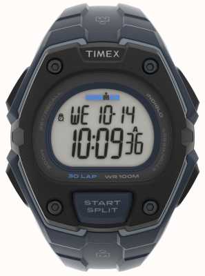 Timex Orologio digitale da uomo con cinturino in plastica nera TW5M48400