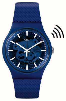 Swatch Oceano paga! cinturino in silicone blu SVIN103-5300