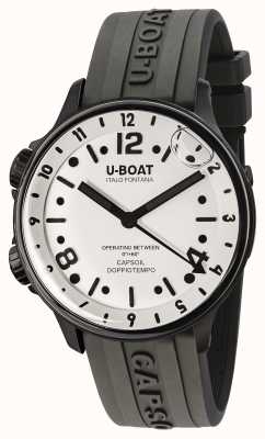 U-Boat Quadrante bianco Capsoil doppiotempo 45 dlc 8889/A