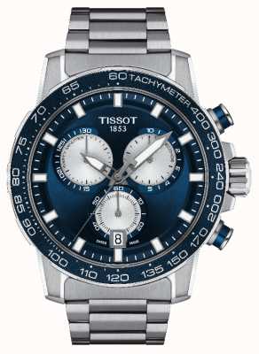 Tissot Orologio cronografo super sportivo blu T1256171104100