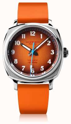 Duckworth Prestex Verimatico | automatico | quadrante arancione | cinturino in caucciù arancione D891-05-OR