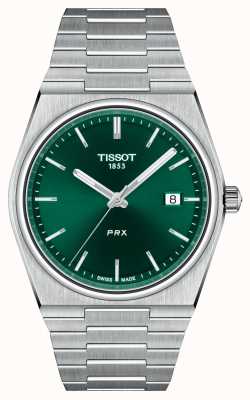 Tissot Prx 40 205 | quadrante verde | bracciale in acciaio inossidabile T1374101109100