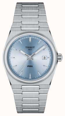 Tissot Prx 40 205 35mm blu ghiaccio / argento T1372101135100