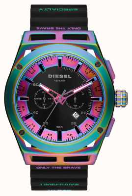 Diesel Orologio cronografo con cassa multicolore Timeframe DZ4547