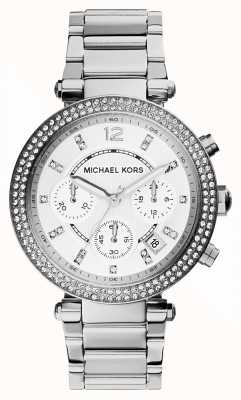 Michael Kors Orologio da donna con cronografo incastonato di cristalli MK5353