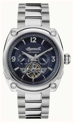 Ingersoll L'orologio in acciaio inossidabile con quadrante blu michigan I01107
