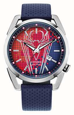 Citizen Orologio eco-drive Marvel Spiderman 'with great power' AW1680-03W