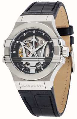Maserati Potenza | automatico | cinturino in pelle nera R8821108038