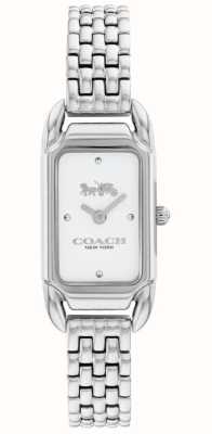 Coach Cadie da donna | bracciale in acciaio inossidabile | quadrante bianco 14504035