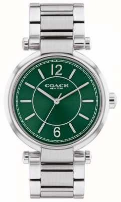 Coach Cary unisex | bracciale in acciaio inossidabile | quadrante verde 14504044