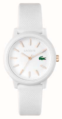 Lacoste Quadrante bianco | orologio con cinturino in resina bianca 2001211