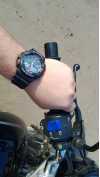 Customer picture of Casio Allarme cronografo G-shock nero rosso GA-100-1A4ER