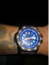 Customer picture of Luminox Navy Seal 3500 da uomo cinturino nero con quadrante blu XS.3503.F