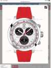 Customer picture of Tissot Prc 200 | cronografo | quadrante argento | cinturino in caucciù rosso T1144171703702