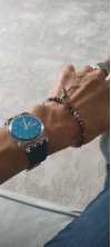 Customer picture of Swatch Edizione modello da trasferta blu da donna SO28K700-S14