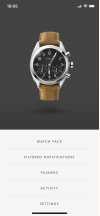 Customer picture of Kronaby Smartwatch ibrido Apex (43 mm) quadrante nero / cinturino in pelle scamosciata cerata italiana marrone S3112/1