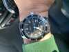 Customer picture of Sinn 104 st sa un classico orologio da pilota cinturino in pelle nera 104.011 BLACK ALLIGATOR EFFECT WHITE STITCH